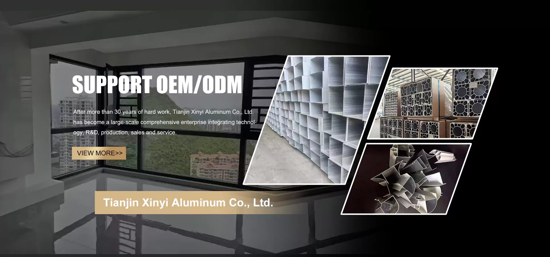 Koop aluminium legering deur- en raamprofielen
