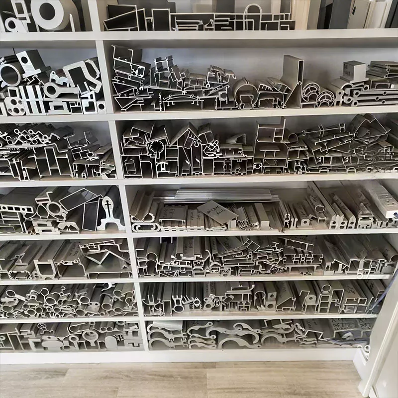 Aluminium legering industriële railprofiel