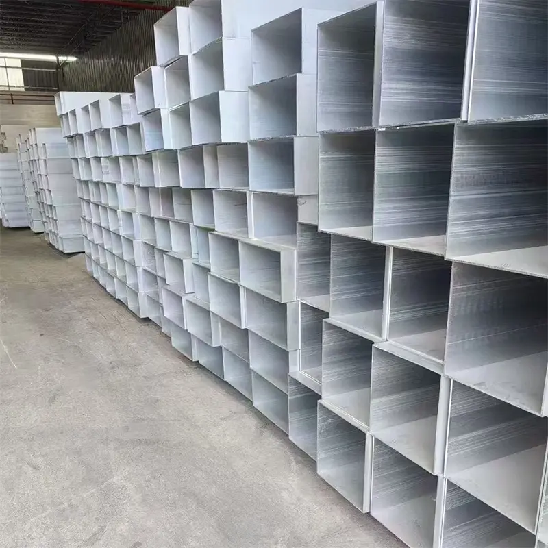 Aluminium legeringspijp vierkante buis