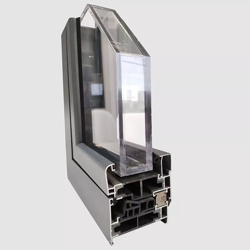 Aluminium legering thermische isolatiedeur en raamprofielen